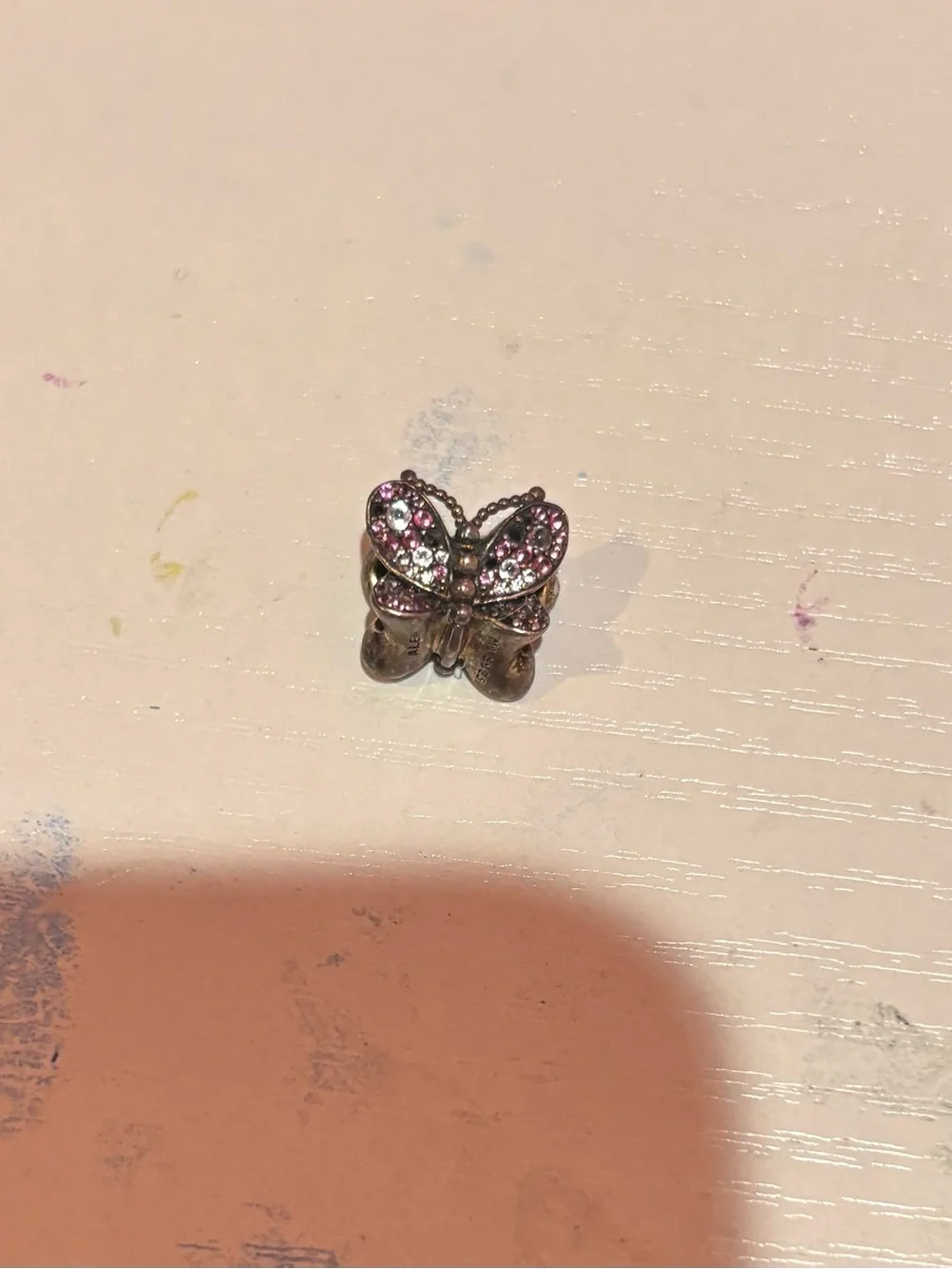 Pandora damaged Butterfly Charm